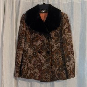Vintage jacquard jacket